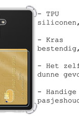 BASEY. Hoes Geschikt voor Samsung A13 5G Hoesje Shock Proof Case Hoes - Hoesje Geschikt voor Samsung Galaxy A13 5G Hoes Cover Shockproof - Transparant - 2 Stuks