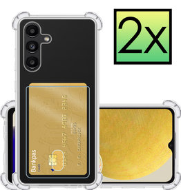 NoXx NoXx Samsung Galaxy A13 5G Hoesje Pashouder - 2 PACK