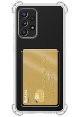 BASEY. Hoes Geschikt voor Samsung A33 Hoesje Shock Proof Case Hoes - Hoesje Geschikt voor Samsung Galaxy A33 Hoes Cover Shockproof - Transparant