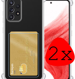 BASEY. BASEY. Samsung Galaxy A53 Hoesje Pashouder - 2 PACK