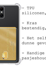 BASEY. Hoes Geschikt voor Samsung S22 Ultra Hoesje Shock Proof Case Hoes - Hoesje Geschikt voor Samsung Galaxy S22 Ultra Hoes Cover Shockproof - Transparant