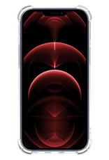 Nomfy IPhone 13 Mini Hoesje Shock Proof Transparant Pashouder - IPhone 13 Mini Hoesje Transparant Case Shock Pasjeshouder - IPhone 13 Mini Transparant Shock Pasjeshouder Case - 2 Stuks