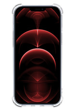Nomfy IPhone 13 Pro Hoesje Shock Proof Transparant Pashouder - IPhone 13 Pro Hoesje Transparant Case Shock Pasjeshouder - IPhone 13 Pro Transparant Shock Pasjeshouder Case - 2 Stuks