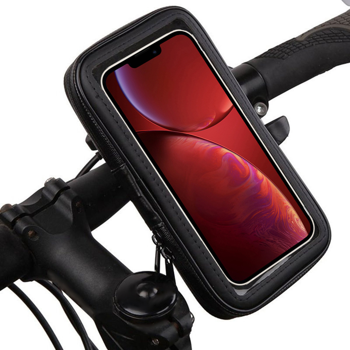 NoXx Telefoonhouder Fiets Universeel Waterdicht - Fiets Telefoonhouder Scooter Waterdicht - Mountainbike Telefoon Houder - Large