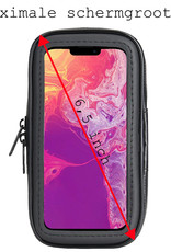 BASEY. Universele Telefoonhouder Fiets Scooter En Kinderwagen - Fiets Telefoonhouder Waterdicht - 360 Graden Draaibaar - XL