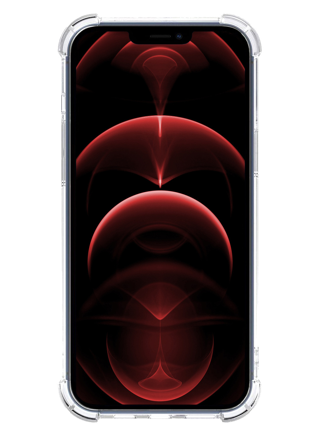 iPhone 13 Hoesje Pasjeshouder Met 2x Screenprotector - iPhone 13 Screen Protector Tempered Glass - iPhone 13 Transparant Transparant Pas Houder Met Beschermglas 2x