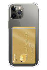 BASEY. Hoes Geschikt voor iPhone 13 Pro Hoesje Shock Proof Case Hoes Met 2x Screenprotector - Hoesje Geschikt voor iPhone 13 Pro Hoes Cover Shockproof - Transparant