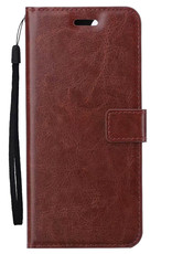 Nomfy Hoesje Geschikt voor Samsung A02s Hoes Bookcase Flipcase Book Cover - Hoes Geschikt voor Samsung Galaxy A02s Hoesje Book Case - Bruin