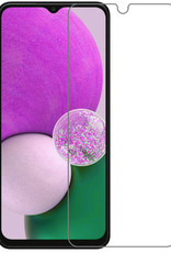 Nomfy Samsung Galaxy A13 4G Screenprotector Bescherm Glas - Samsung Galaxy A13 4G Screen Protector Tempered Glass - 3x