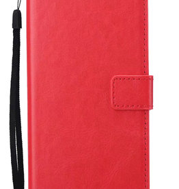 Nomfy Nomfy Samsung Galaxy A03s Hoesje Bookcase - Rood