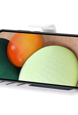 Nomfy Hoesje Geschikt voor Samsung A03s Hoes Bookcase Flipcase Book Cover - Hoes Geschikt voor Samsung Galaxy A03s Hoesje Book Case - Wit