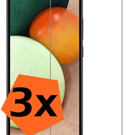 Nomfy Nomfy Samsung Galaxy A03s Screenprotector Glas - 3 PACK