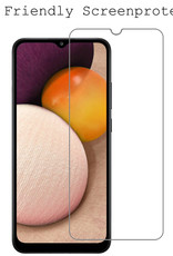 BASEY. Screenprotector Geschikt voor Samsung A02s Screenprotector Tempered Glass - Screenprotector Geschikt voor Samsung Galaxy A02s Beschermglas Screen Protector Glas - 3 Stuks