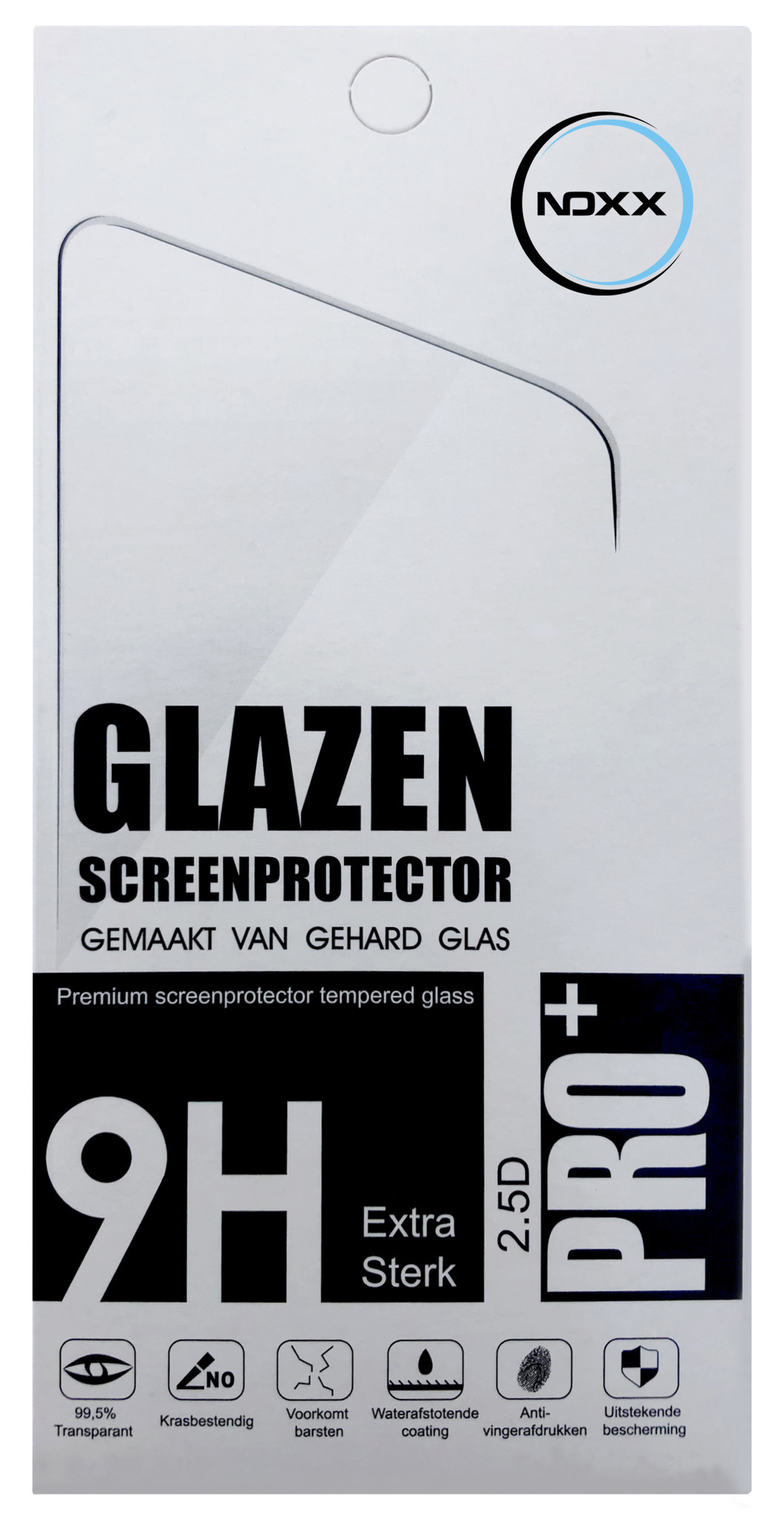 NoXx Samsung Galaxy A02s Screenprotector Tempered Glass Gehard Glas