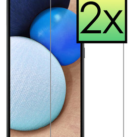 NoXx NoXx Samsung Galaxy A02s Screenprotector Glas - 2 PACK