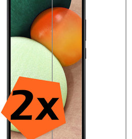 Nomfy Nomfy Samsung Galaxy A02s Screenprotector Glas - 2 PACK