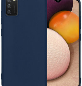 BASEY. BASEY. Samsung Galaxy A02s Hoesje Siliconen - Donkerblauw