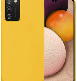 BASEY. BASEY. Samsung Galaxy A02s Hoesje Siliconen - Geel