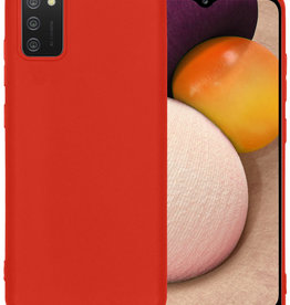 BASEY. BASEY. Samsung Galaxy A02s Hoesje Siliconen - Rood