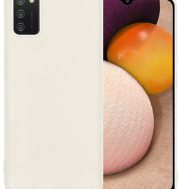 BASEY. BASEY. Samsung Galaxy A02s Hoesje Siliconen - Wit