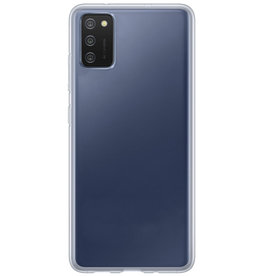 Nomfy Nomfy Samsung Galaxy A02s Hoesje Siliconen - Transparant