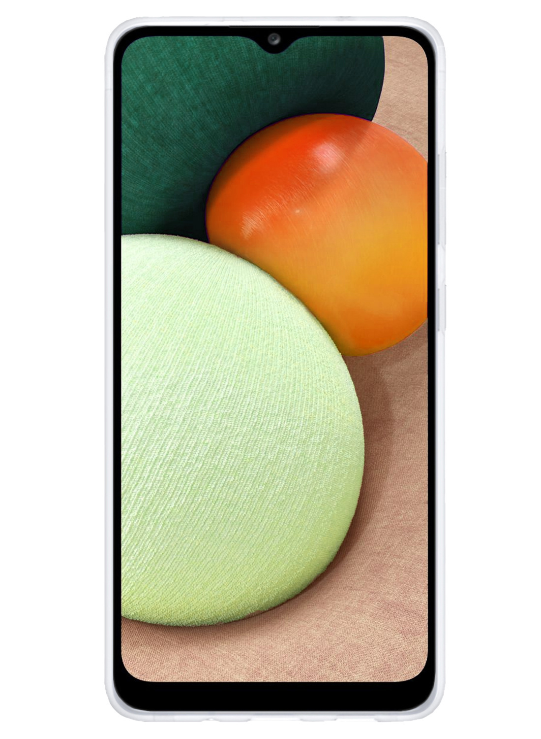 Nomfy Hoesje Geschikt voor Samsung A02s Hoesje Siliconen Cover Case - Hoes Geschikt voor Samsung Galaxy A02s Hoes Back Case - 2-PACK - Transparant