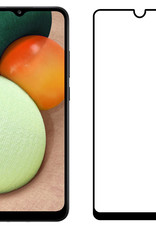 Nomfy Screenprotector Geschikt voor Samsung A03s Screenprotector Bescherm Glas - Screenprotector Geschikt voor Samsung Galaxy A03s Screen Protector Tempered Glass Full Screen Full Cover