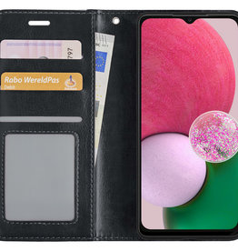 BASEY. BASEY. Samsung Galaxy A13 4G Hoesje Bookcase - Zwart