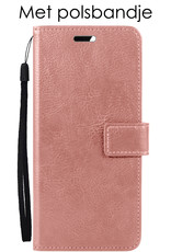 Samsung Galaxy A13 4G Hoesje Bookcase Flip Cover Book Case - Rosé Goud