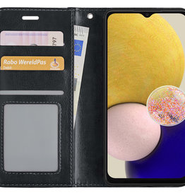 NoXx NoXx Samsung Galaxy A13 4G Hoesje Bookcase - Zwart