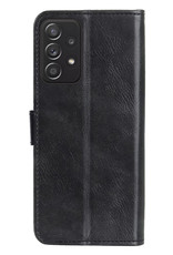 Samsung Galaxy A13 4G Hoes Bookcase Zwart - Flipcase Zwart - Samsung Galaxy A13 4G Book Cover - Samsung Galaxy A13 4G Hoesje Zwart