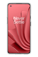 NoXx Hoes Geschikt voor OnePlus 10 Pro Hoesje Cover Siliconen Back Case Hoes - Transparant