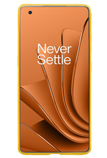 Nomfy Hoesje Geschikt voor OnePlus 10 Pro Hoesje Siliconen Cover Case - Hoes Geschikt voor OnePlus 10 Pro Hoes Back Case - Geel