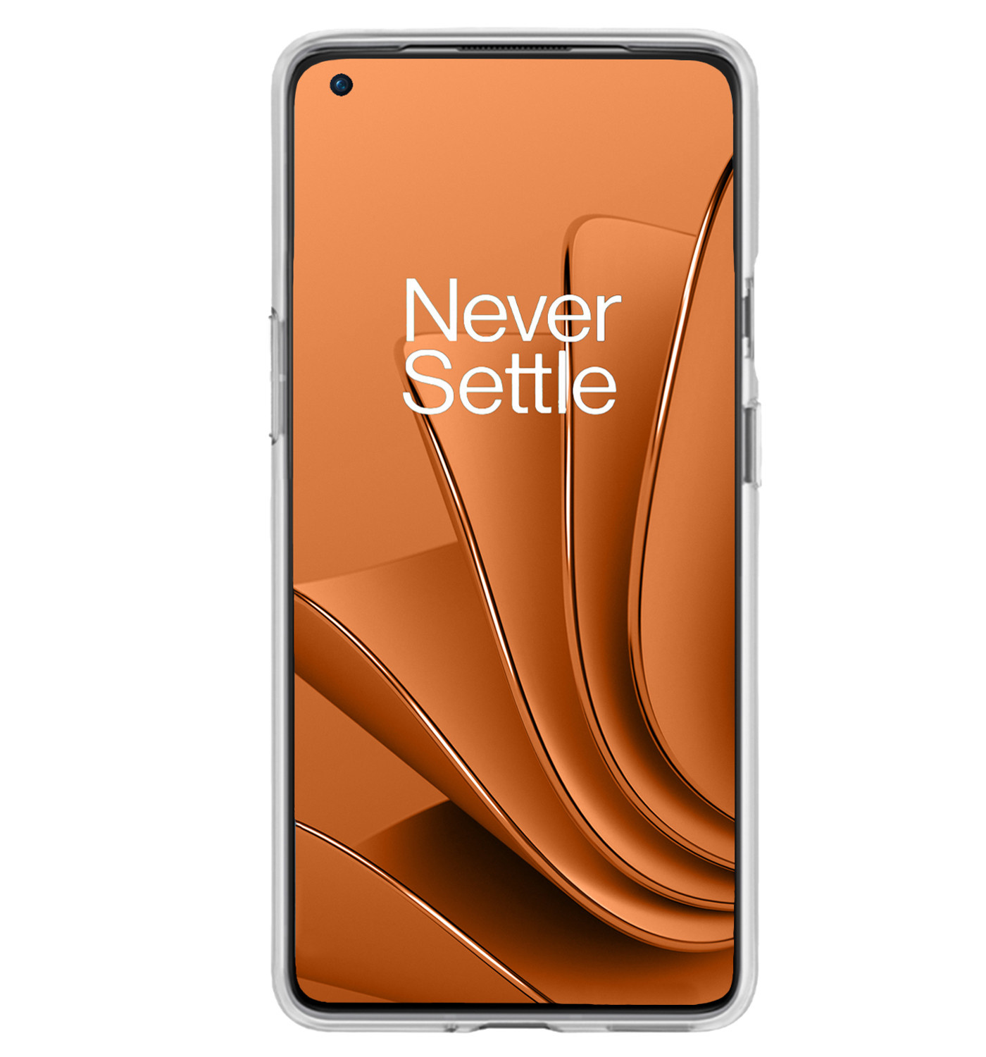 Nomfy OnePlus 10 Pro Hoesje Siliconen - OnePlus 10 Pro Hoesje Transparant Case - OnePlus 10 Pro Cover Siliconen Back Cover - Transparant