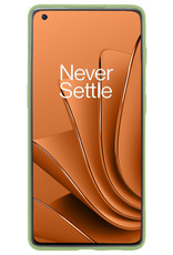 Nomfy Hoesje Geschikt voor OnePlus 10 Pro Hoesje Siliconen Cover Case - Hoes Geschikt voor OnePlus 10 Pro Hoes Back Case - 2-PACK - Groen