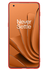 Nomfy OnePlus 10 Pro Hoesje Siliconen - OnePlus 10 Pro Hoesje Rood Case - OnePlus 10 Pro Cover Siliconen Back Cover - Rood 2 Stuks