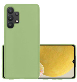NoXx NoXx Samsung Galaxy A13 4G Hoesje Siliconen - Groen