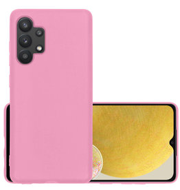 NoXx NoXx Samsung Galaxy A13 4G Hoesje Siliconen - Lichtroze