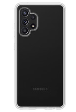 NoXx Hoes Geschikt voor Samsung A13 4G Hoesje Cover Siliconen Back Case Hoes - Transparant