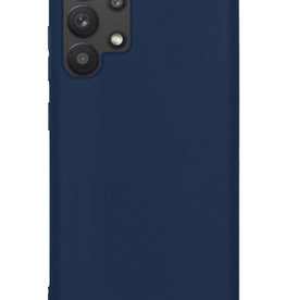 Nomfy Nomfy Samsung Galaxy A13 4G Hoesje Siliconen - Donkerblauw