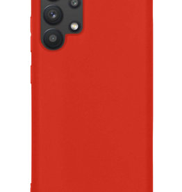 Nomfy Nomfy Samsung Galaxy A13 4G Hoesje Siliconen - Rood