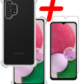 BASEY. BASEY. Samsung Galaxy A13 4G Hoesje Shockproof Met Screenprotector