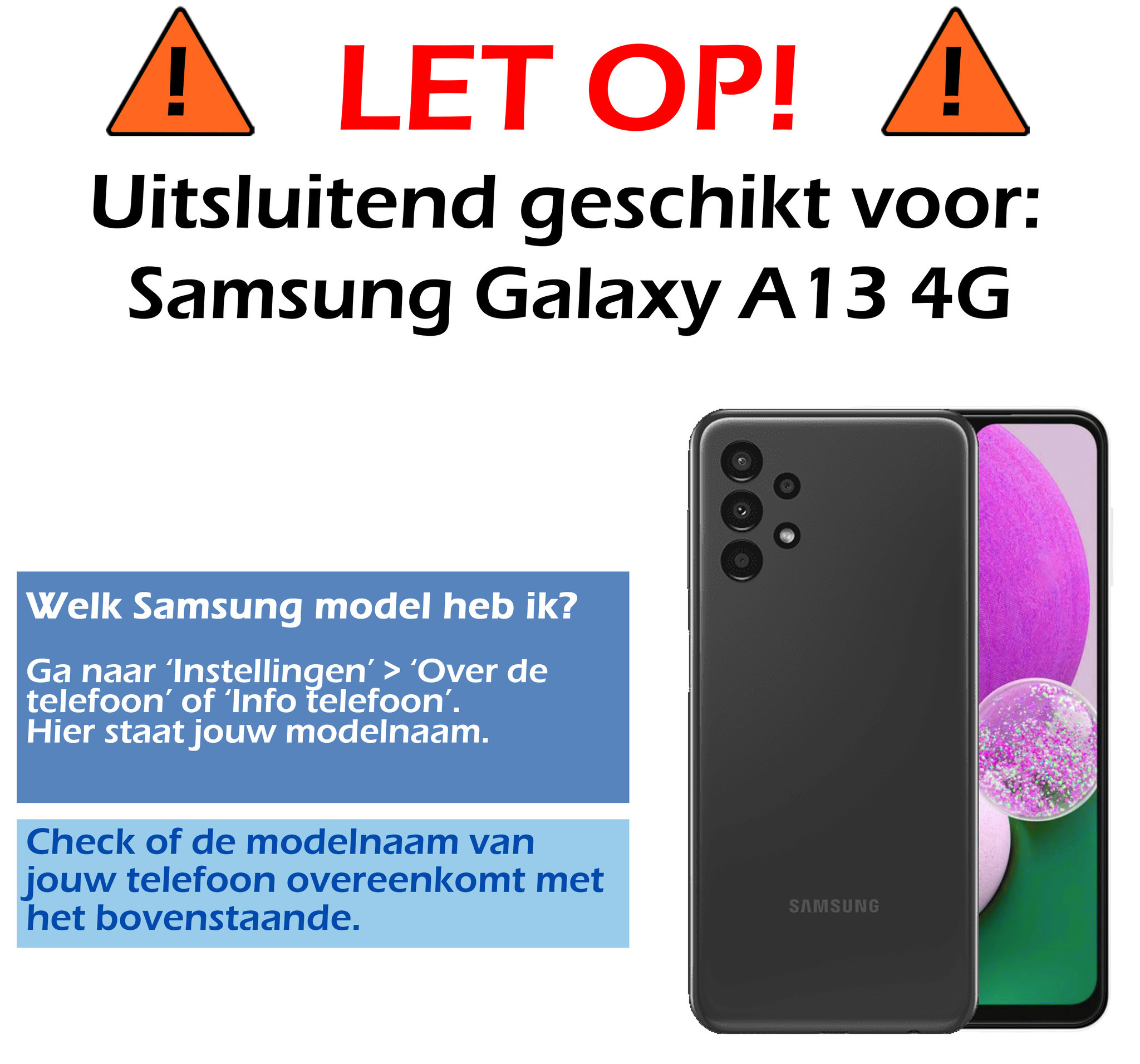 Nomfy Hoesje Geschikt voor Samsung A13 4G Hoesje Siliconen Cover Case Met 2x Screenprotector - Hoes Geschikt voor Samsung Galaxy A13 4G Hoes Back Case - Groen