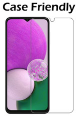 Nomfy Hoesje Geschikt voor Samsung A13 4G Hoesje Siliconen Cover Case Met 2x Screenprotector - Hoes Geschikt voor Samsung Galaxy A13 4G Hoes Back Case - Groen