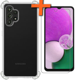 Nomfy Nomfy Samsung Galaxy A13 4G Hoesje Shockproof Met Screenprotector
