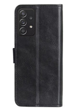 Nomfy Hoesje Geschikt voor Samsung A13 4G Hoes Bookcase Flipcase Book Cover Met 2x Screenprotector - Hoes Geschikt voor Samsung Galaxy A13 4G Hoesje Book Case - Zwart