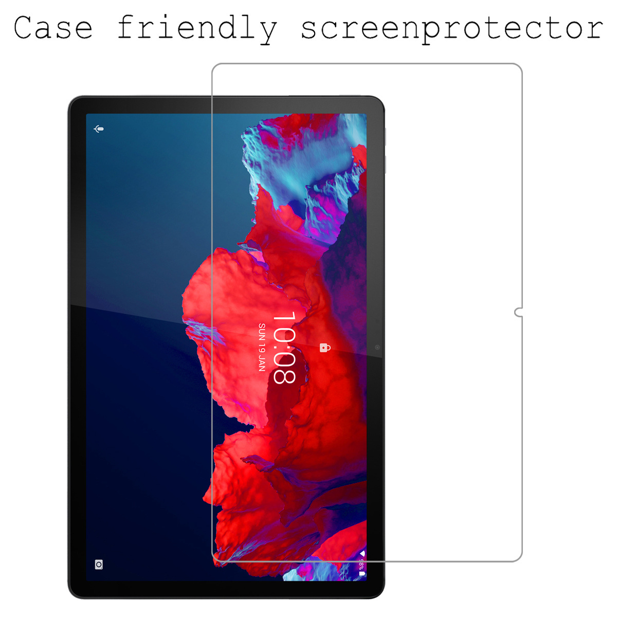 BASEY. Screenprotector Geschikt voor Lenovo Tab P11 Plus Screenprotector Tempered Glass - Screenprotector Geschikt voor Lenovo Tab P11 Plus Screen Protector Beschermglas - 2 Stuks