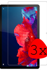 BASEY. Screenprotector Geschikt voor Lenovo Tab P11 Plus Screenprotector Tempered Glass - Screenprotector Geschikt voor Lenovo Tab P11 Plus Screen Protector Beschermglas - 3 Stuks
