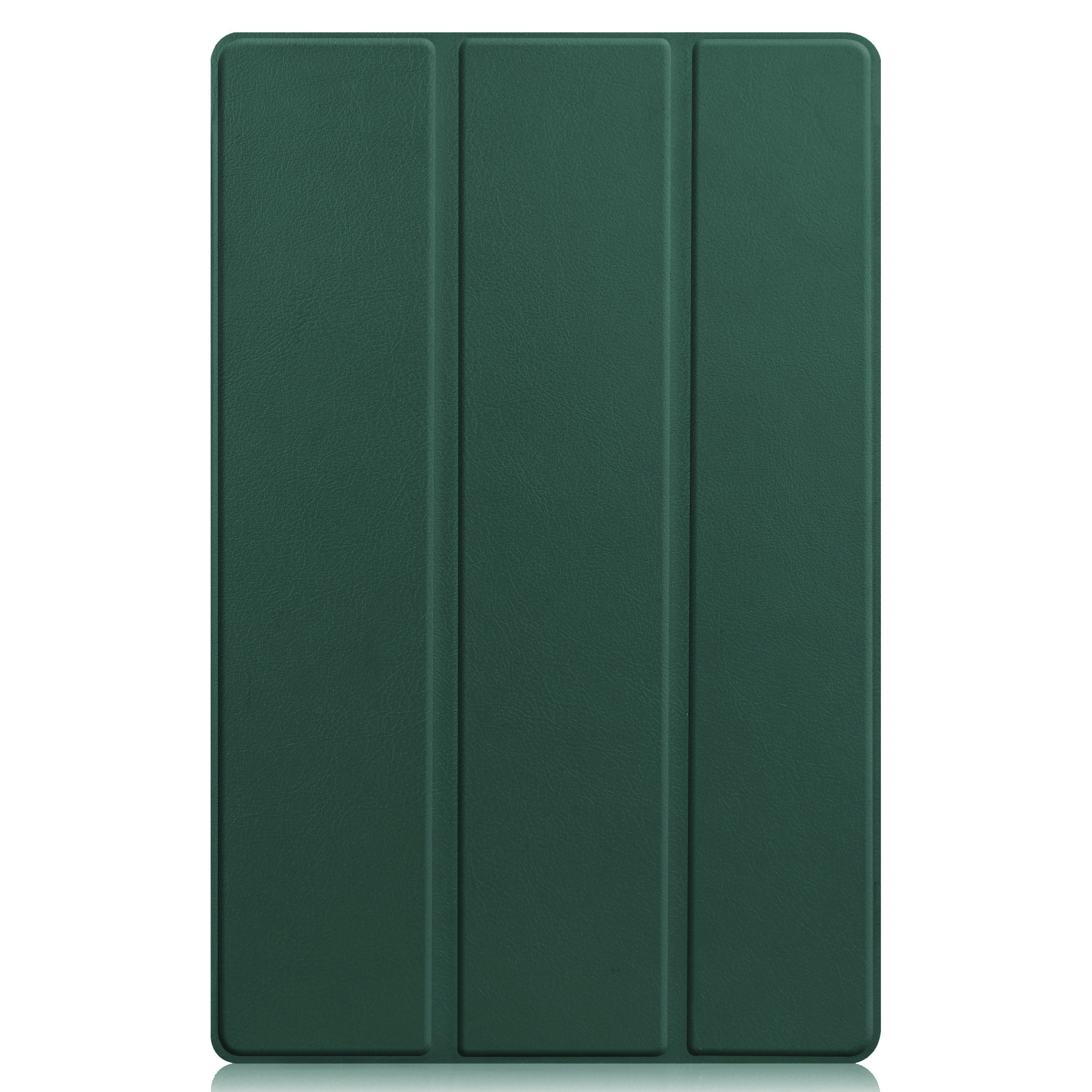BASEY. Hoesje Geschikt voor Lenovo Tab P11 Plus Hoes Case Tablet Hoesje Tri-fold - Hoes Geschikt voor Lenovo Tab P11 Plus Hoesje Hard Cover Bookcase Hoes - Donkergroen