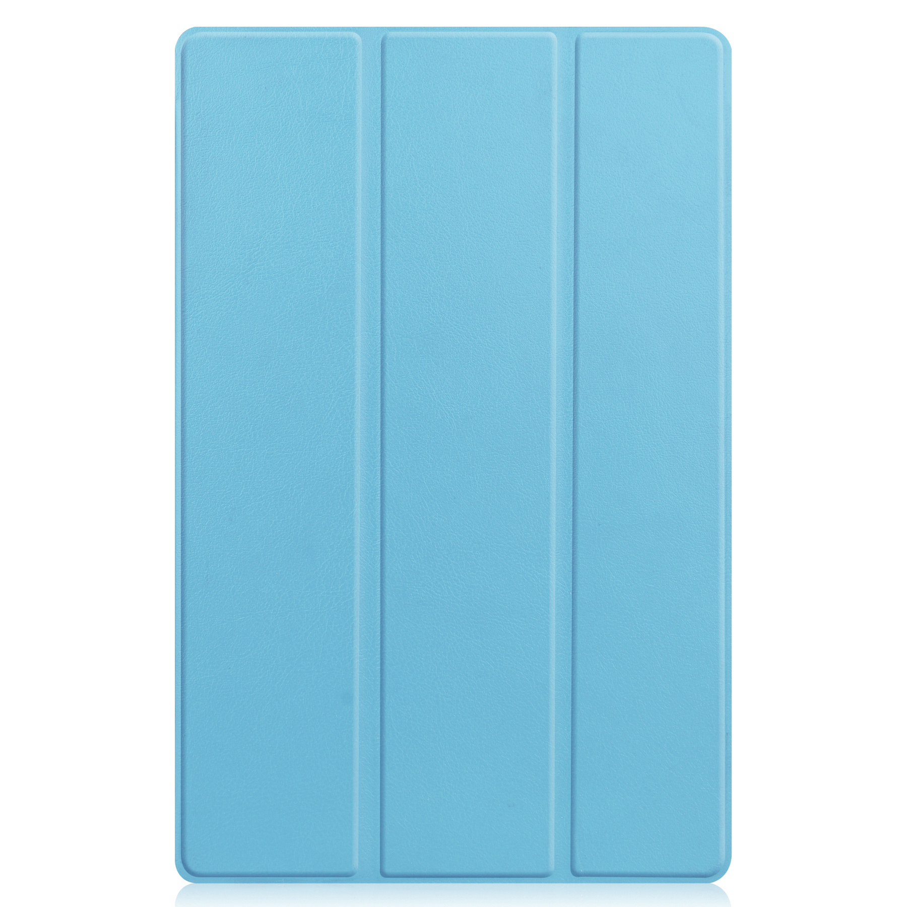 BASEY. Hoesje Geschikt voor Lenovo Tab P11 Plus Hoes Case Tablet Hoesje Tri-fold - Hoes Geschikt voor Lenovo Tab P11 Plus Hoesje Hard Cover Bookcase Hoes - Lichtblauw